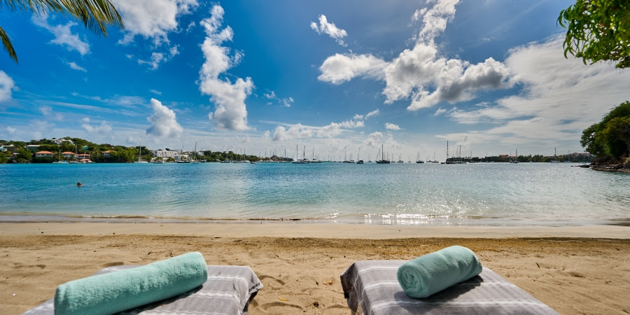 Beach at Calabash Hotel Grenada