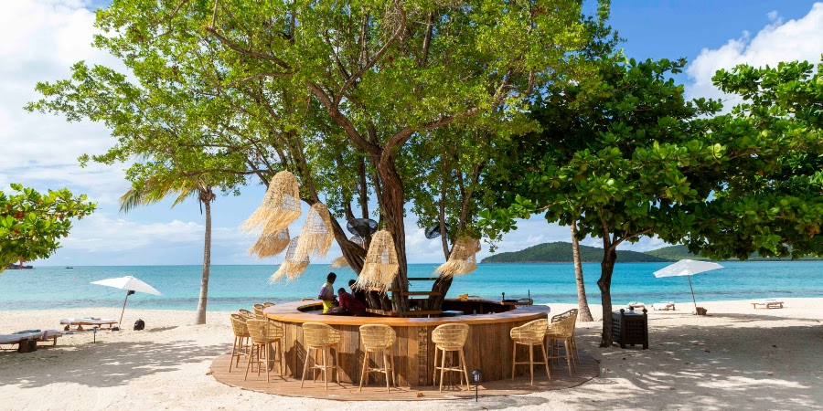 Beach Bar at Hermitage Bay Antigua