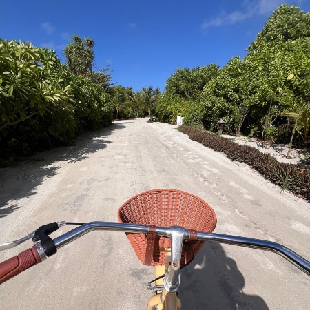 Bike ride at Hideaway Beach Resort